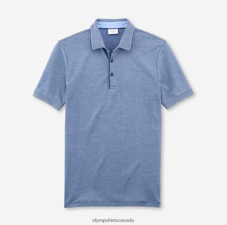 OLYMP Level Five Casual Body Fit, Polo, Midnight Blue H2P42H2165 Clothing