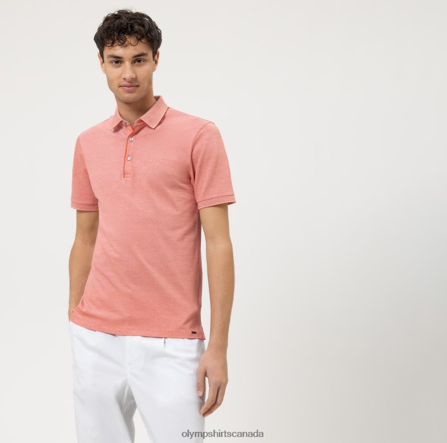 OLYMP Level Five Casual Body Fit, Polo, Sienna H2P42H2073 Clothing