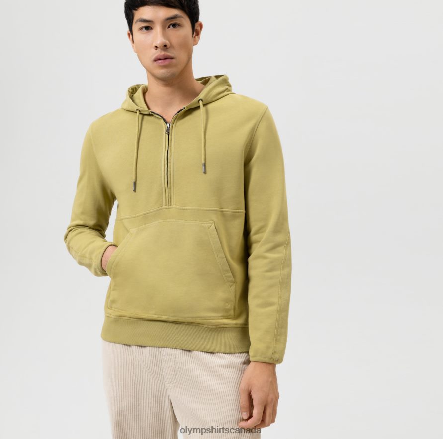 OLYMP Sweat Modern Fit, Sweatshirt, Lime H2P42H1904 Clothing
