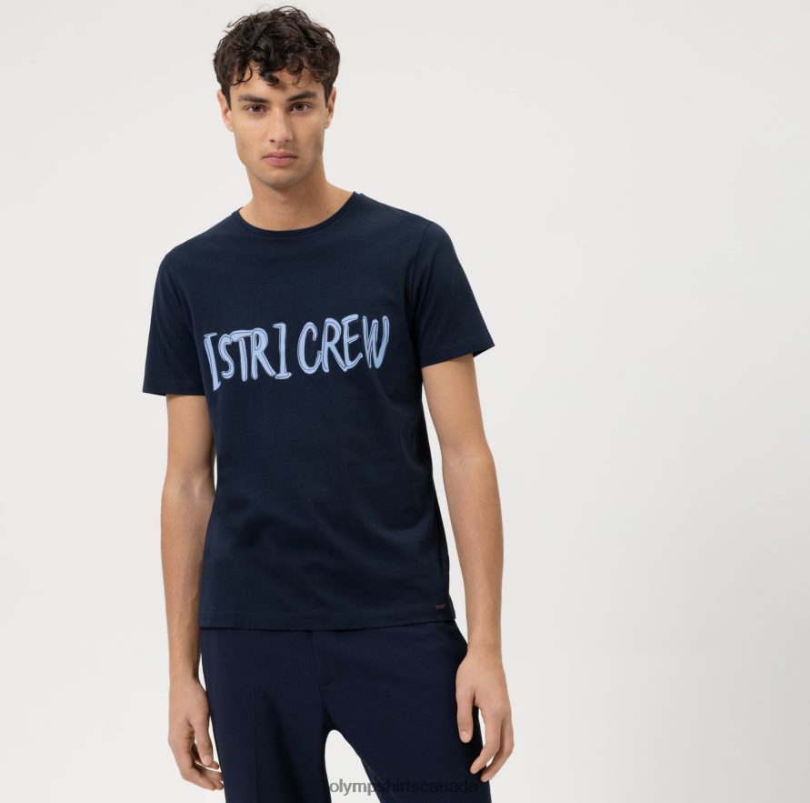 OLYMPLevel Five Casual Body Fit, T-Shirt, Marine H2P42H1989 Clothing