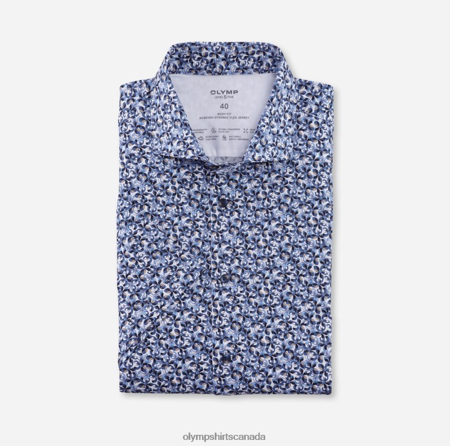 OLYMP Level Five 24/Seven Body Fit, Business Shirt, Kent, Natural H2P42H487 Clothing