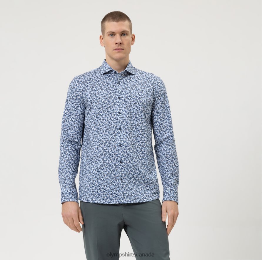 OLYMP Level Five 24/Seven Body Fit, Business Shirt, Kent, Natural H2P42H731 Clothing