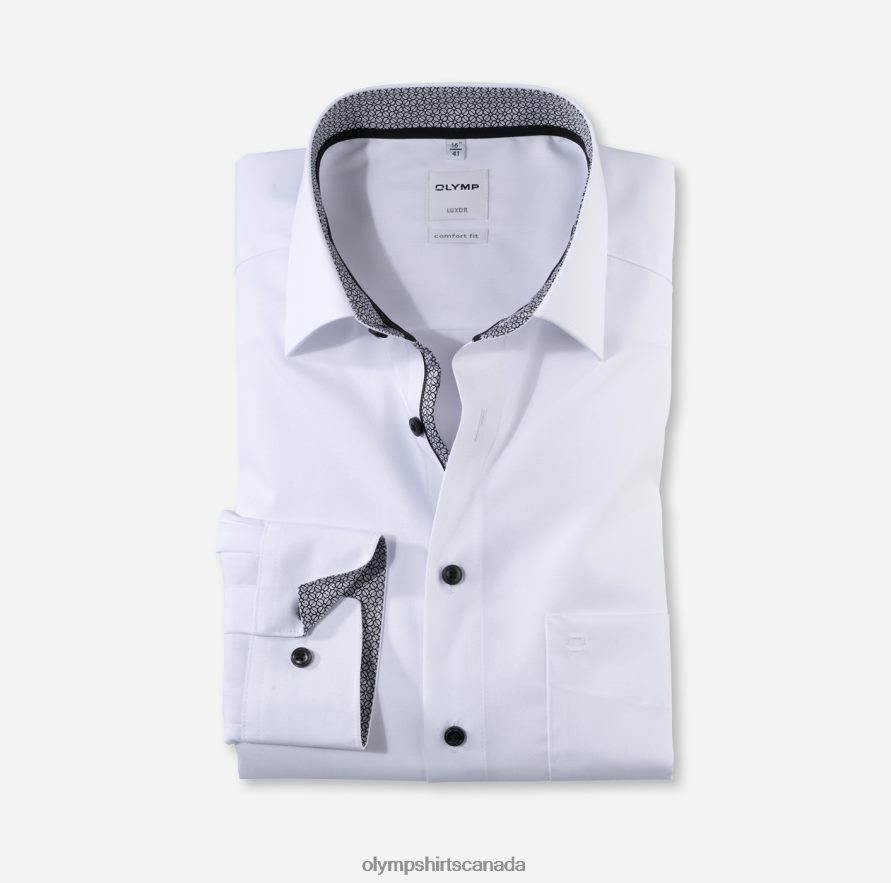 OLYMP Luxor Comfort Fit, Business Shirt, New Kent, Anthracite H2P42H1539 Clothing