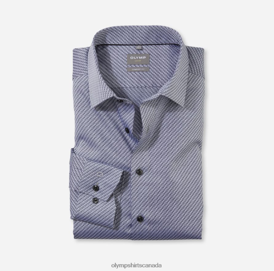 OLYMP Luxor Comfort Fit, Business Shirt, New Kent, Black H2P42H1606 Clothing