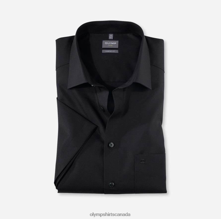 OLYMP Luxor Comfort Fit, Business Shirt, New Kent, Black H2P42H1676 Clothing