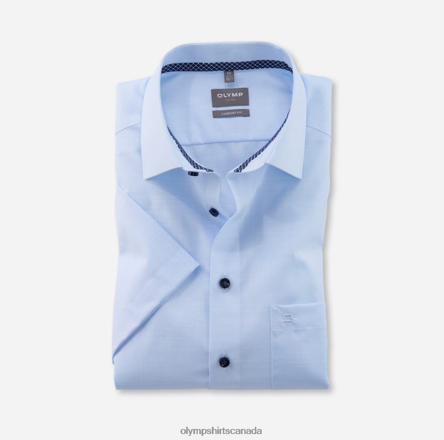 OLYMP Luxor Comfort Fit, Business Shirt, New Kent, Bleu H2P42H1626 Clothing