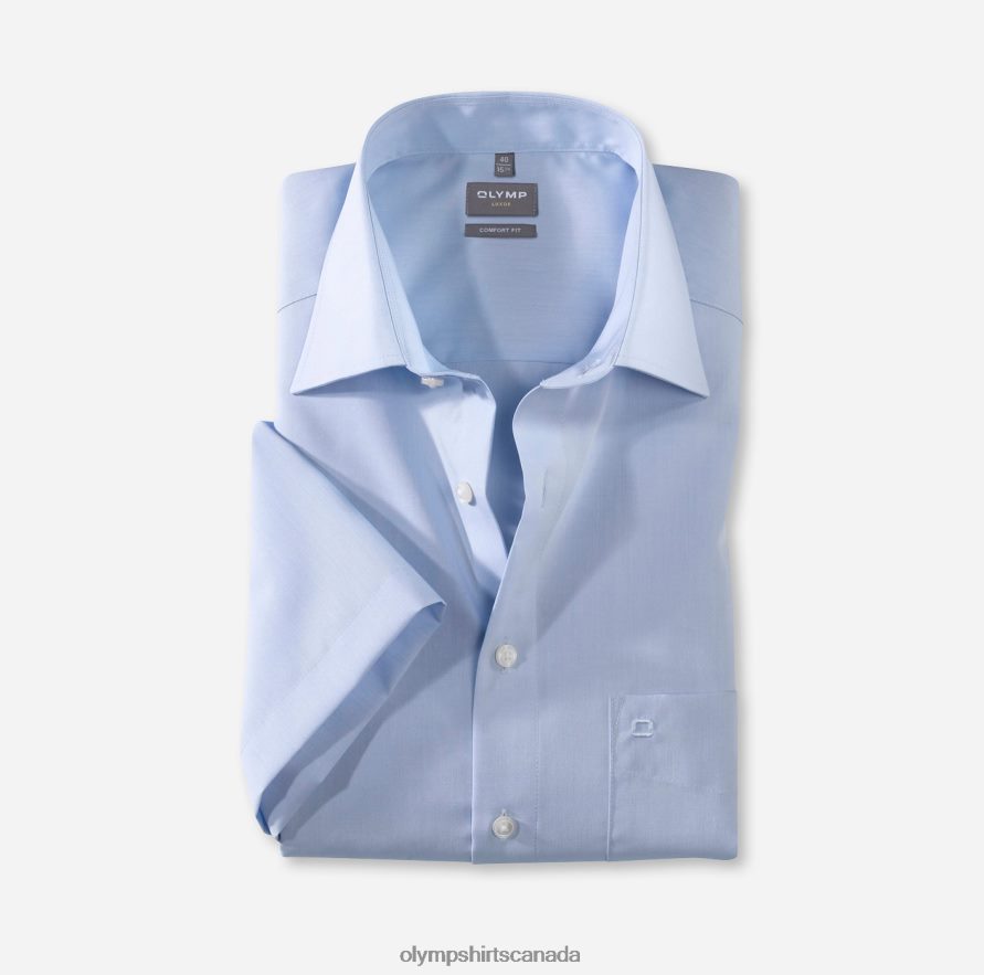 OLYMP Luxor Comfort Fit, Business Shirt, New Kent, Bleu H2P42H1688 Clothing