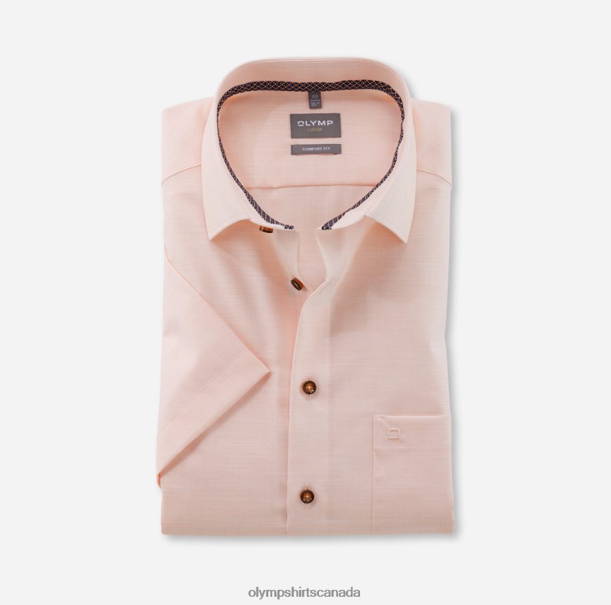 OLYMP Luxor Comfort Fit, Business Shirt, New Kent, Mandarin H2P42H1540 Clothing