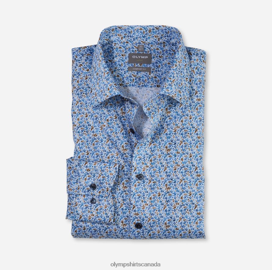 OLYMP Luxor Comfort Fit, Business Shirt, New Kent, Natural H2P42H1568 Clothing