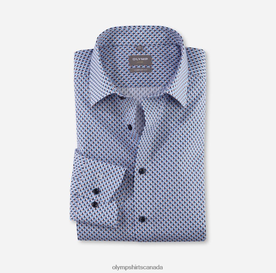 OLYMP Luxor Comfort Fit, Business Shirt, New Kent, Orange H2P42H1541 Clothing