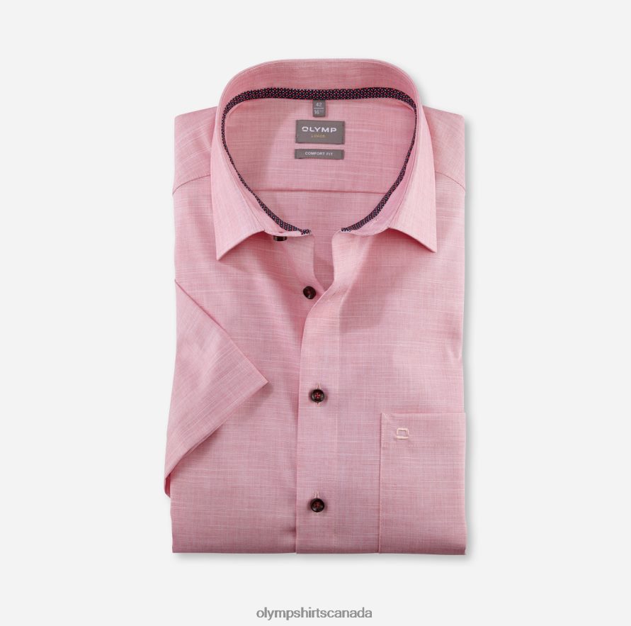 OLYMP Luxor Comfort Fit, Business Shirt, New Kent, Red H2P42H1629 Clothing