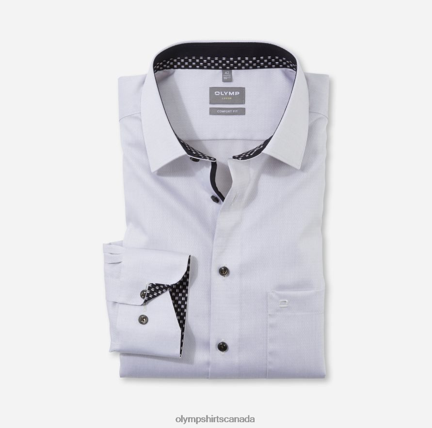 OLYMP Luxor Comfort Fit, Business Shirt, New Kent, Taupe H2P42H1524 Clothing