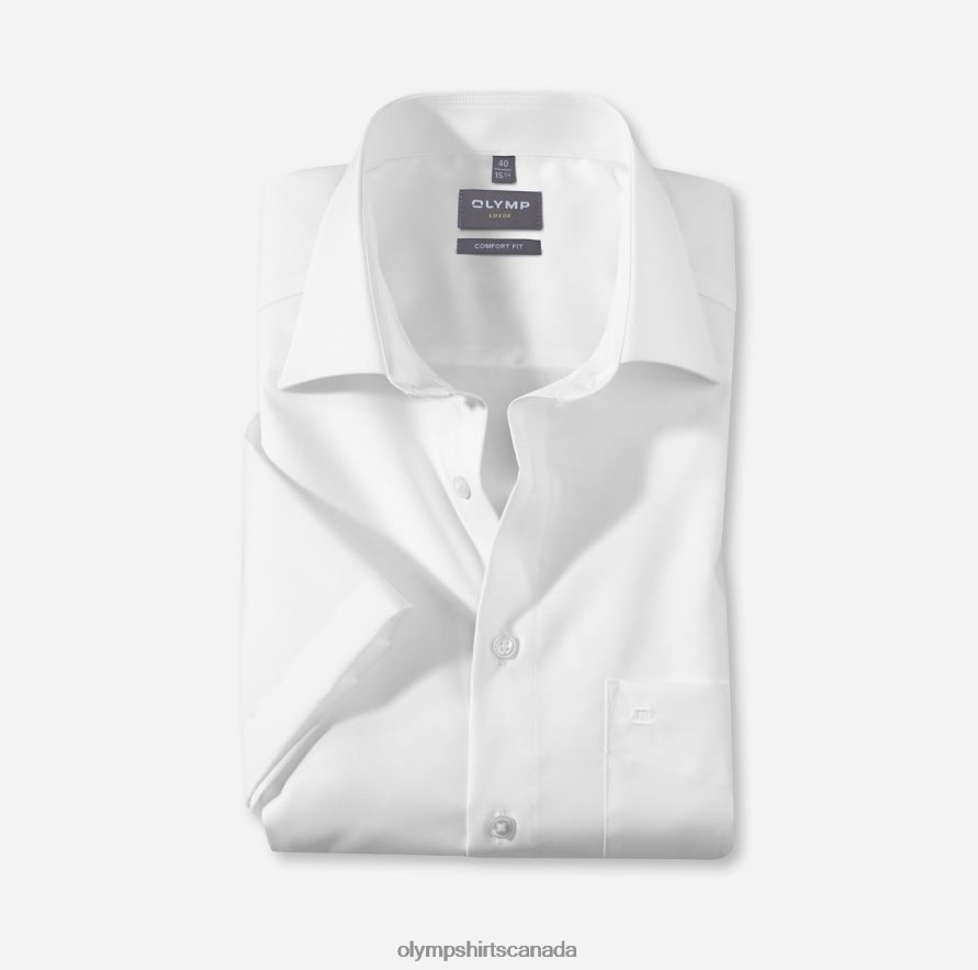 OLYMP Luxor Comfort Fit, Business Shirt, New Kent, White H2P42H1691 Clothing