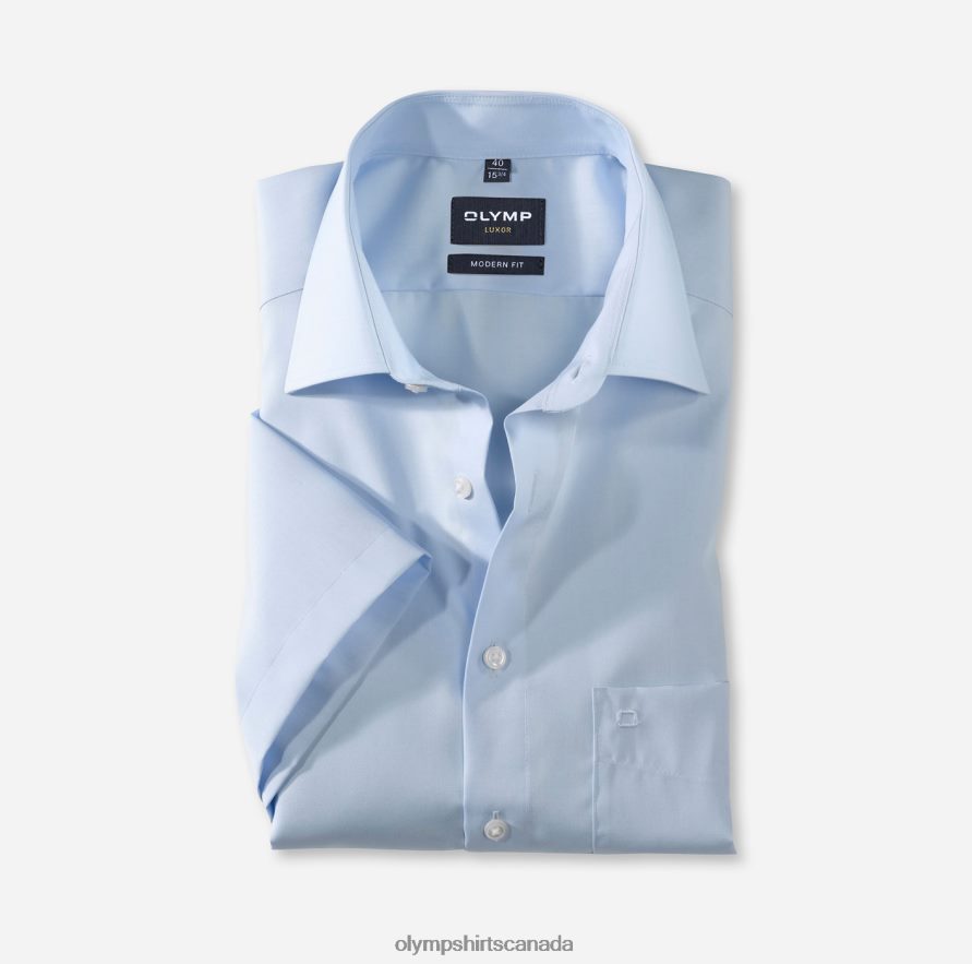OLYMP Luxor Modern Fit, Business Shirt, New Kent, Blue H2P42H1393 Clothing