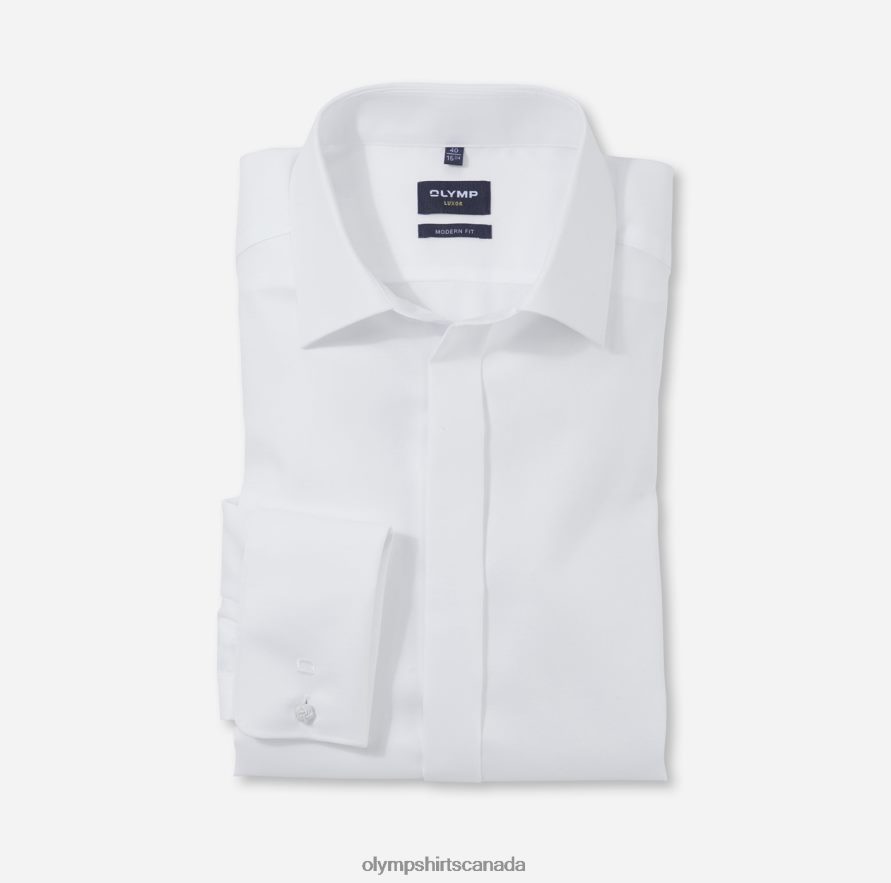 OLYMP Luxor Modern Fit, Business Shirt, New Kent, White H2P42H1372 Clothing
