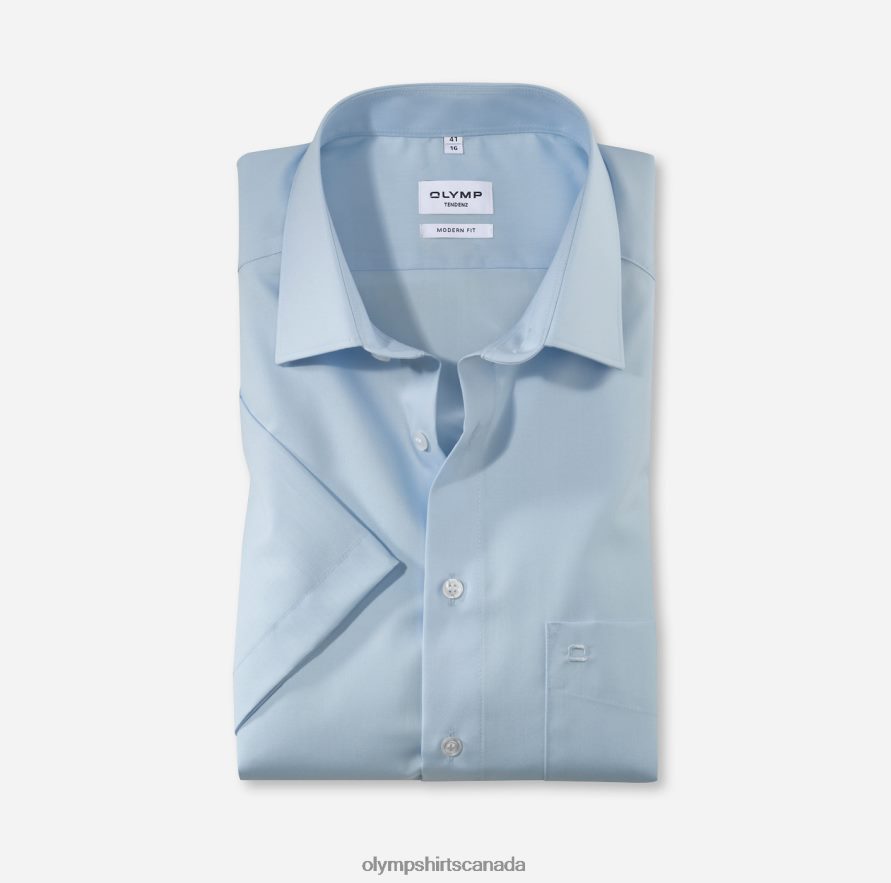 OLYMP Tendenz Modern Fit, Business Shirt, New Kent, Bleu H2P42H1744 Clothing