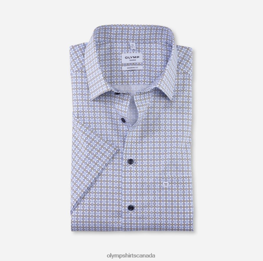 OLYMP Tendenz Modern Fit, Business Shirt, New Kent, Lime Green H2P42H1716 Clothing