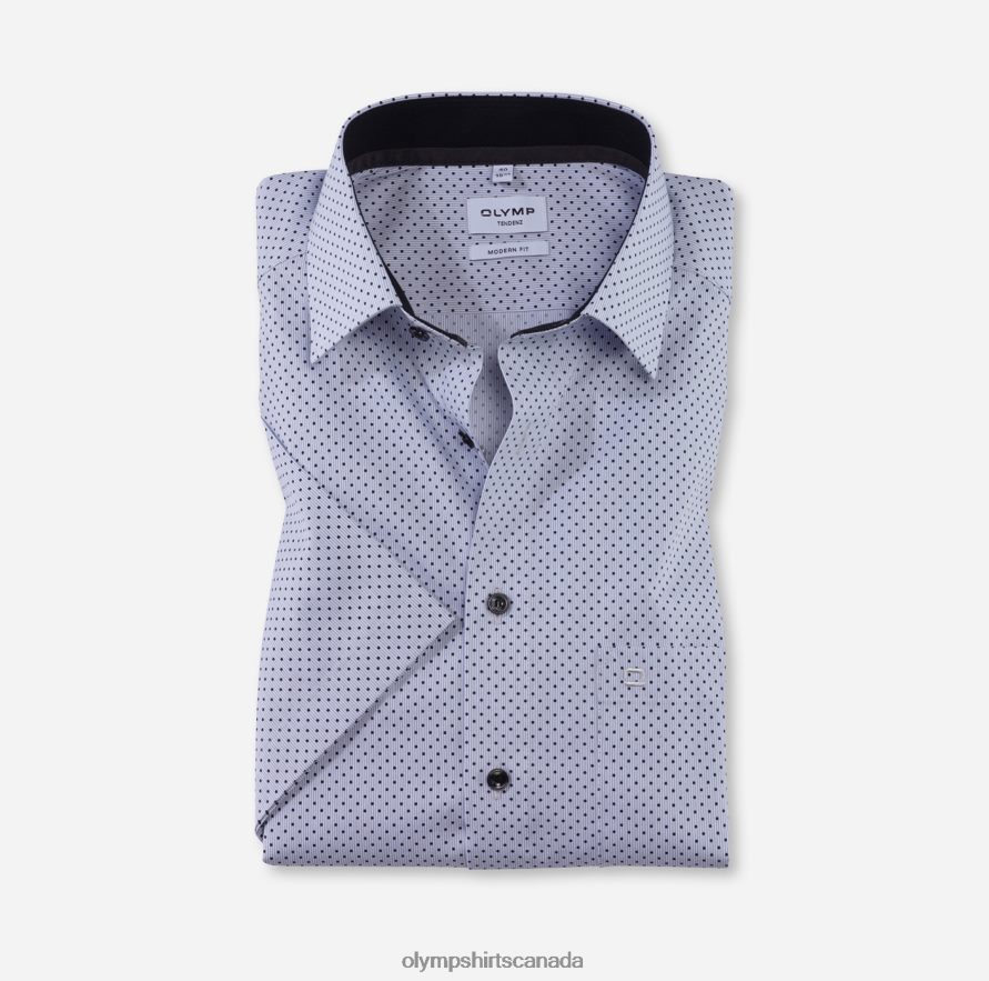 OLYMP Tendenz Modern Fit, Business Shirt, New Kent, Silver Grey H2P42H1731 Clothing